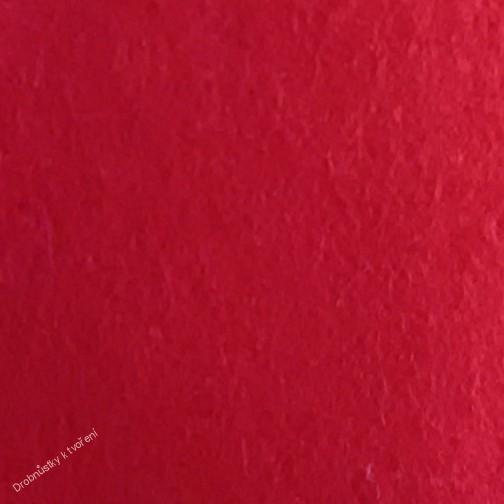 Filc ...plsť 30 x 20 cm červená 623