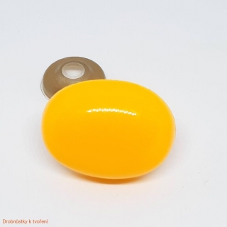 Bezpečnostní nos nosík 24x18mm žlutý